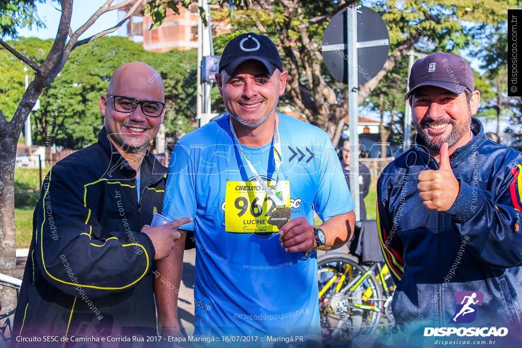 Circuito SESC de Caminhada e Corrida de Rua 2017 - Maringá