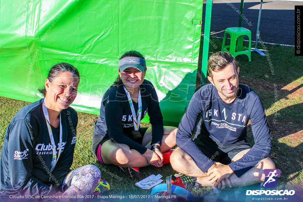 Circuito SESC de Caminhada e Corrida de Rua 2017 - Maringá