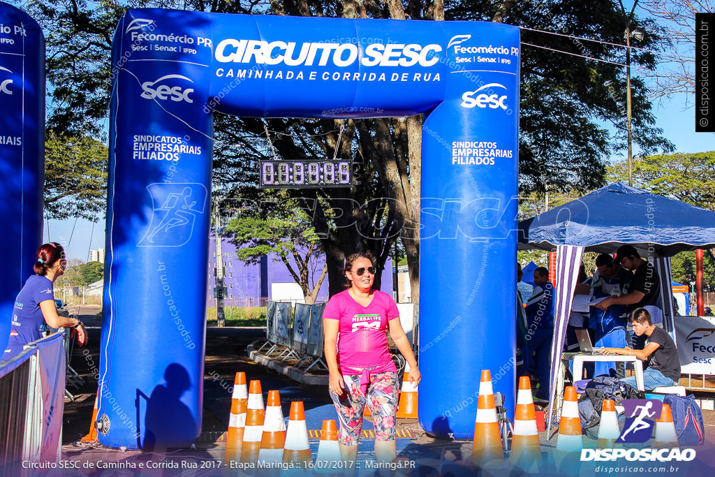 Circuito SESC de Caminhada e Corrida de Rua 2017 - Maringá