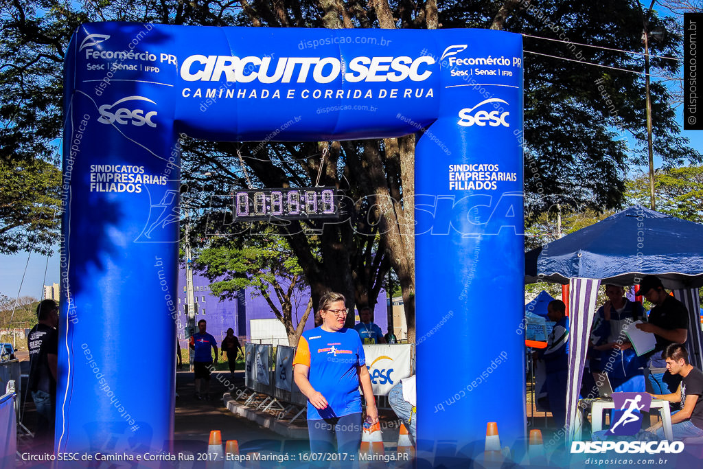 Circuito SESC de Caminhada e Corrida de Rua 2017 - Maringá