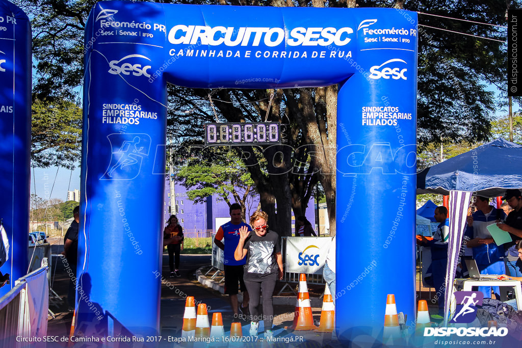 Circuito SESC de Caminhada e Corrida de Rua 2017 - Maringá