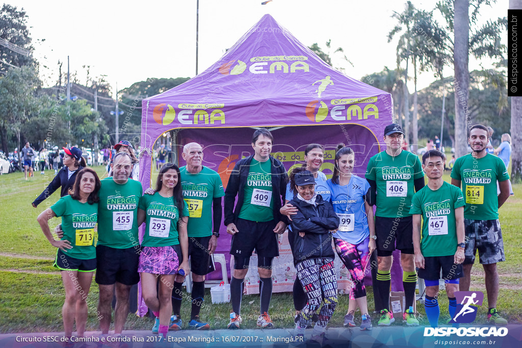 Circuito SESC de Caminhada e Corrida de Rua 2017 - Maringá