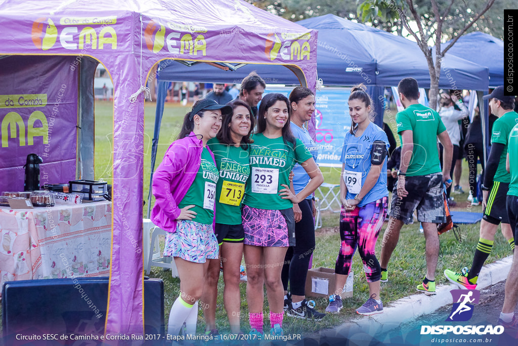 Circuito SESC de Caminhada e Corrida de Rua 2017 - Maringá