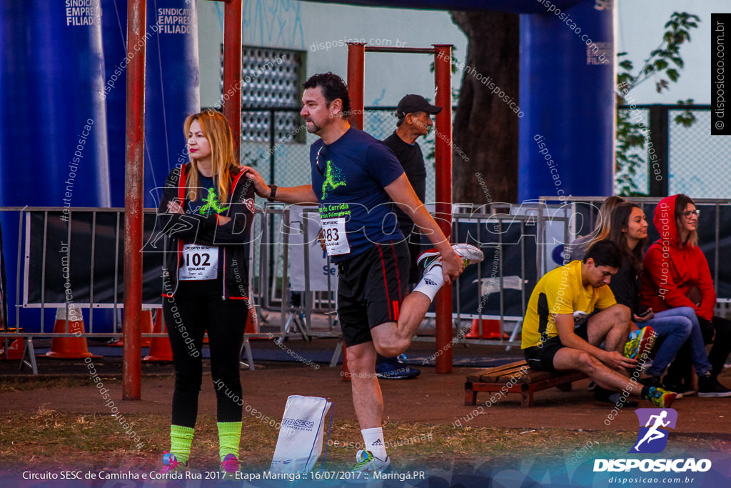 Circuito SESC de Caminhada e Corrida de Rua 2017 - Maringá