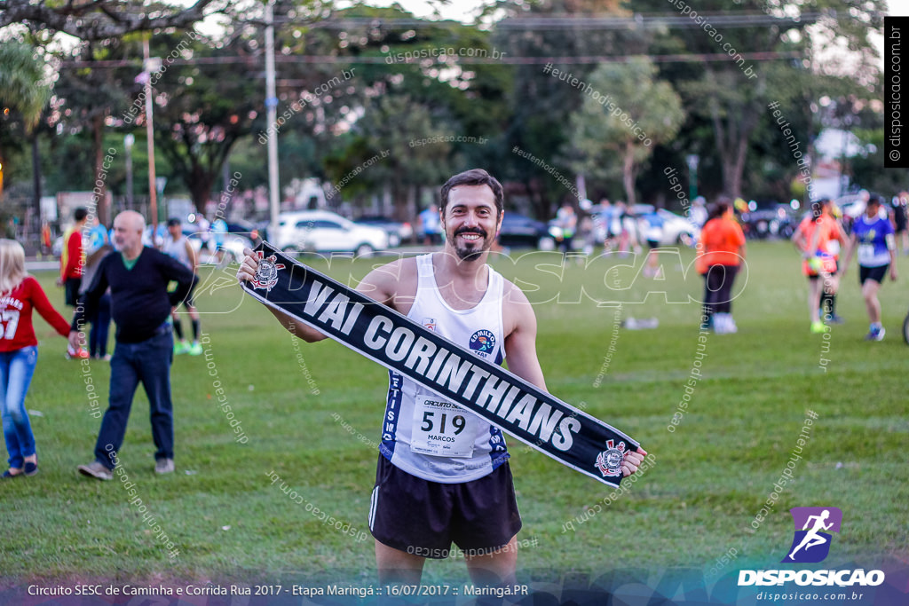 Circuito SESC de Caminhada e Corrida de Rua 2017 - Maringá