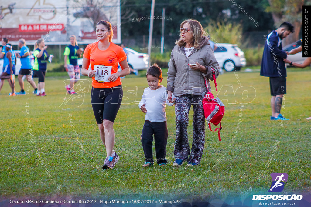 Circuito SESC de Caminhada e Corrida de Rua 2017 - Maringá