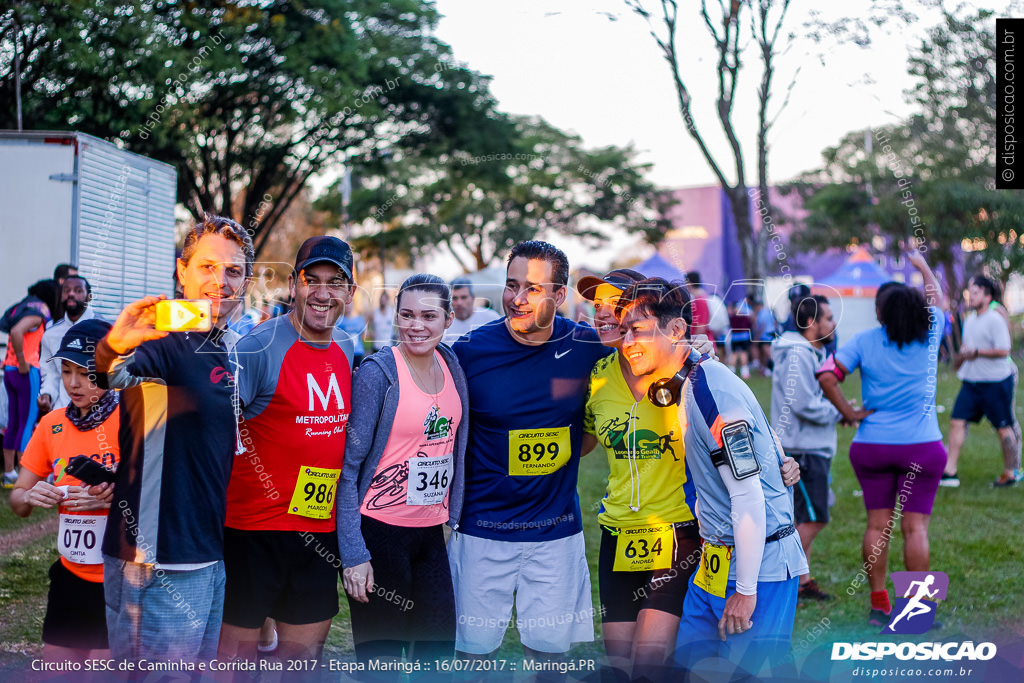 Circuito SESC de Caminhada e Corrida de Rua 2017 - Maringá