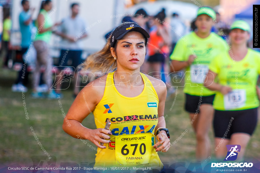 Circuito SESC de Caminhada e Corrida de Rua 2017 - Maringá