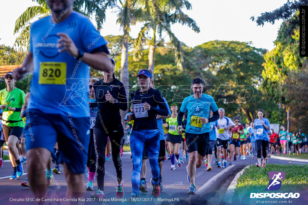 Circuito SESC de Caminhada e Corrida de Rua 2017 - Maringá