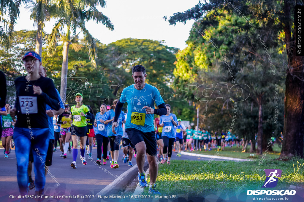 Circuito SESC de Caminhada e Corrida de Rua 2017 - Maringá