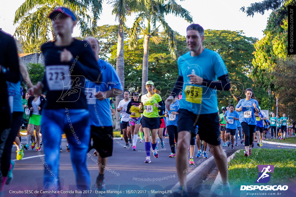 Circuito SESC de Caminhada e Corrida de Rua 2017 - Maringá