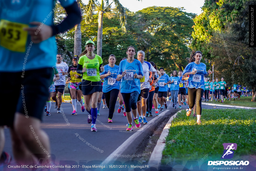 Circuito SESC de Caminhada e Corrida de Rua 2017 - Maringá