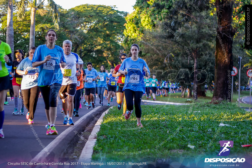 Circuito SESC de Caminhada e Corrida de Rua 2017 - Maringá