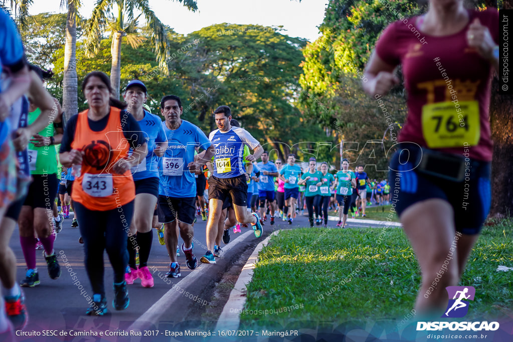 Circuito SESC de Caminhada e Corrida de Rua 2017 - Maringá