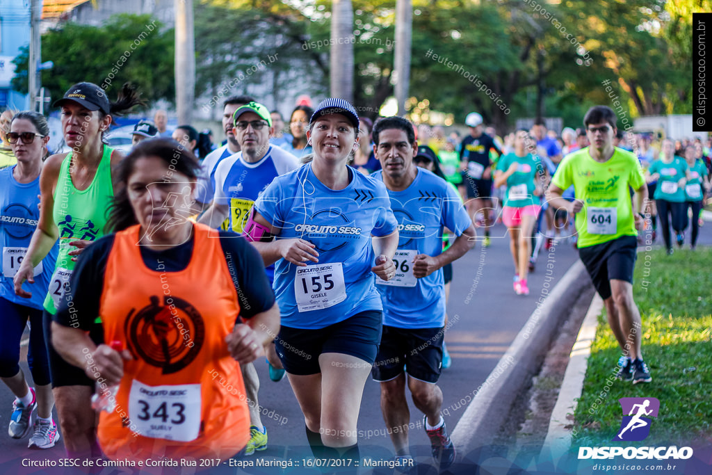 Circuito SESC de Caminhada e Corrida de Rua 2017 - Maringá