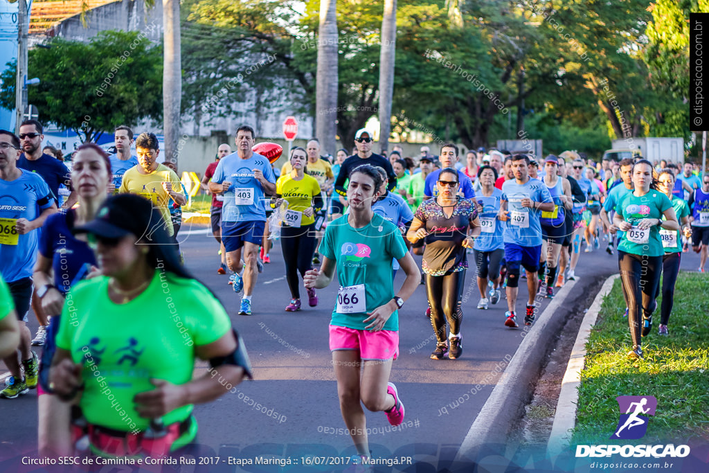 Circuito SESC de Caminhada e Corrida de Rua 2017 - Maringá