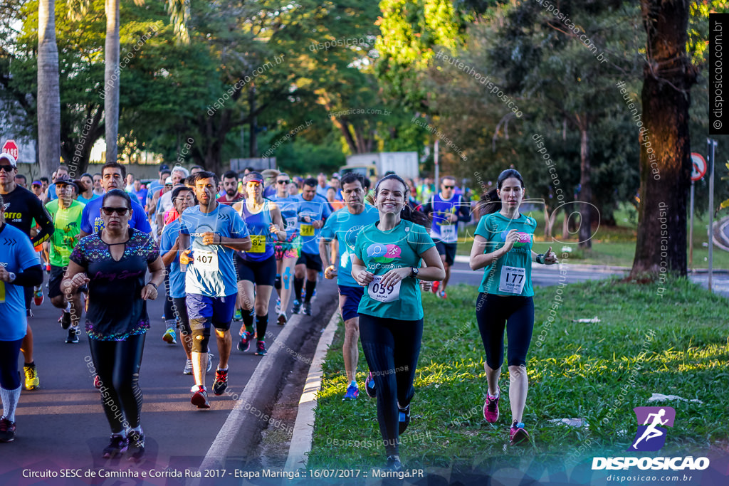 Circuito SESC de Caminhada e Corrida de Rua 2017 - Maringá