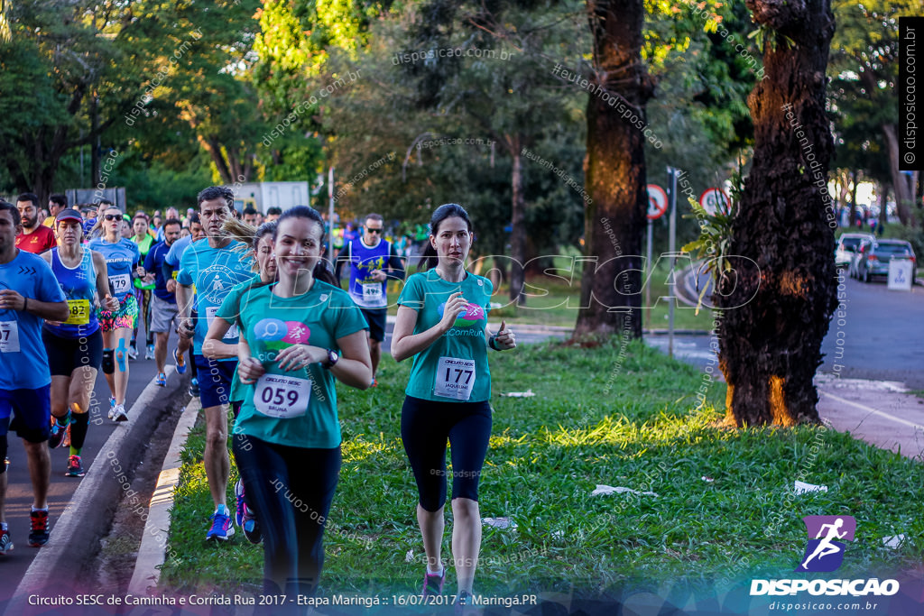 Circuito SESC de Caminhada e Corrida de Rua 2017 - Maringá