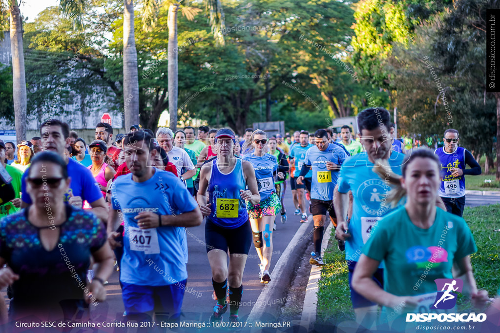 Circuito SESC de Caminhada e Corrida de Rua 2017 - Maringá