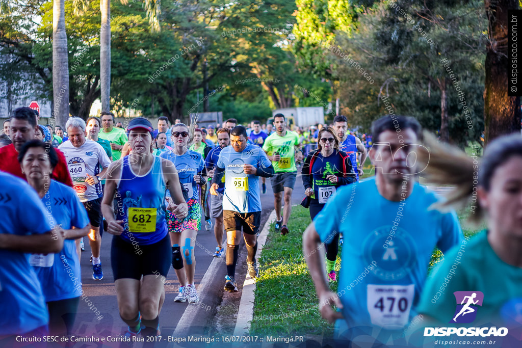 Circuito SESC de Caminhada e Corrida de Rua 2017 - Maringá