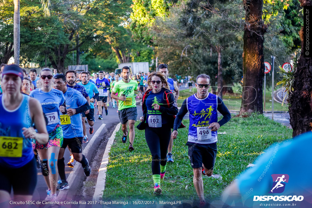 Circuito SESC de Caminhada e Corrida de Rua 2017 - Maringá