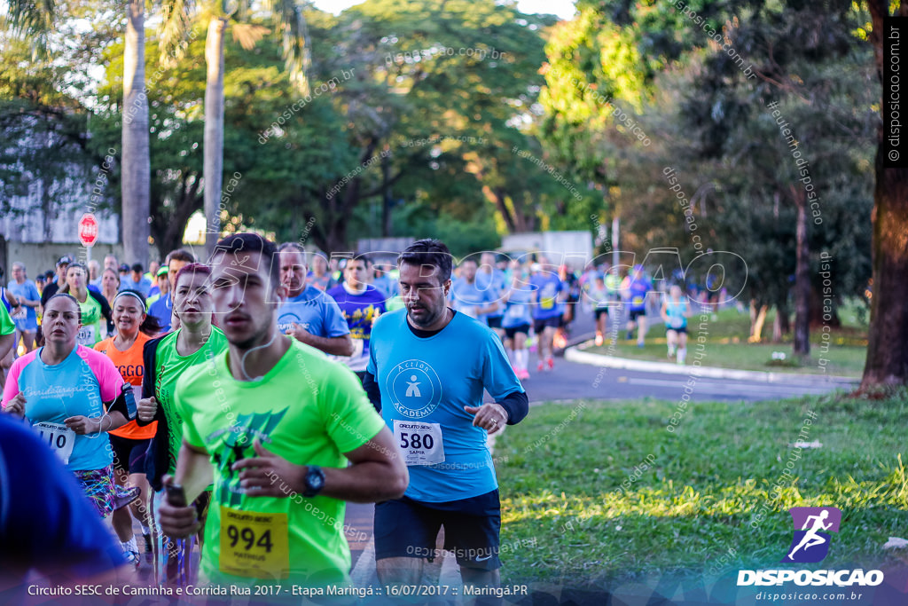 Circuito SESC de Caminhada e Corrida de Rua 2017 - Maringá