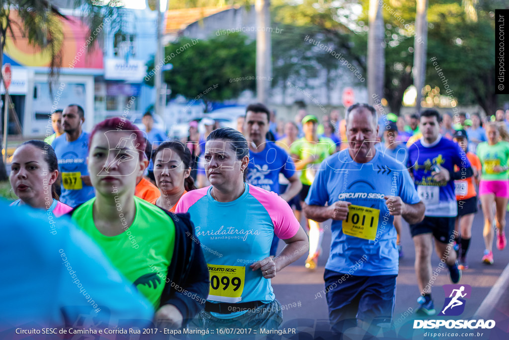 Circuito SESC de Caminhada e Corrida de Rua 2017 - Maringá