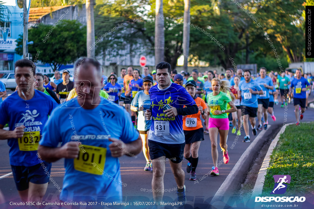 Circuito SESC de Caminhada e Corrida de Rua 2017 - Maringá