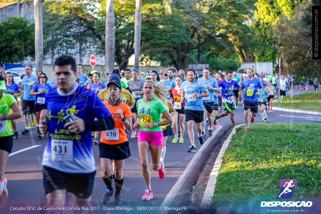 Circuito SESC de Caminhada e Corrida de Rua 2017 - Maringá