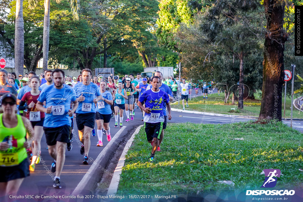 Circuito SESC de Caminhada e Corrida de Rua 2017 - Maringá