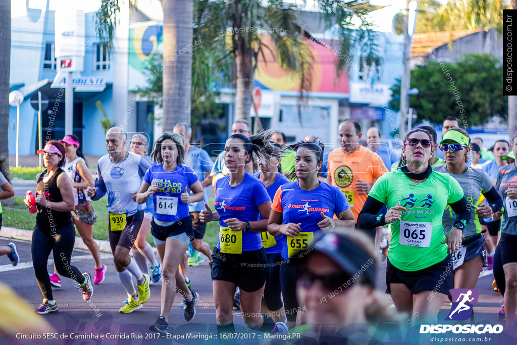 Circuito SESC de Caminhada e Corrida de Rua 2017 - Maringá