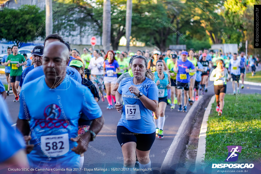 Circuito SESC de Caminhada e Corrida de Rua 2017 - Maringá