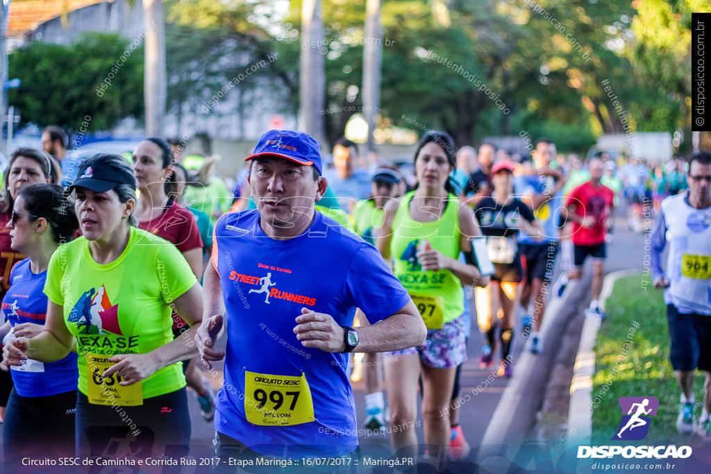 Circuito SESC de Caminhada e Corrida de Rua 2017 - Maringá