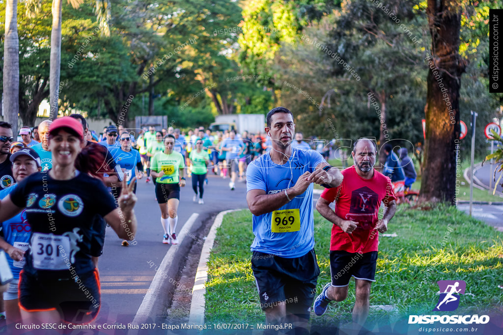 Circuito SESC de Caminhada e Corrida de Rua 2017 - Maringá