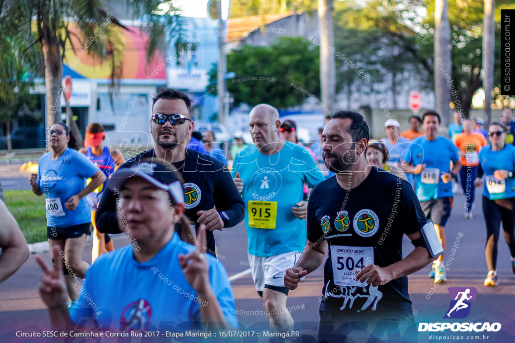 Circuito SESC de Caminhada e Corrida de Rua 2017 - Maringá