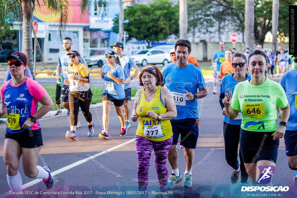 Circuito SESC de Caminhada e Corrida de Rua 2017 - Maringá