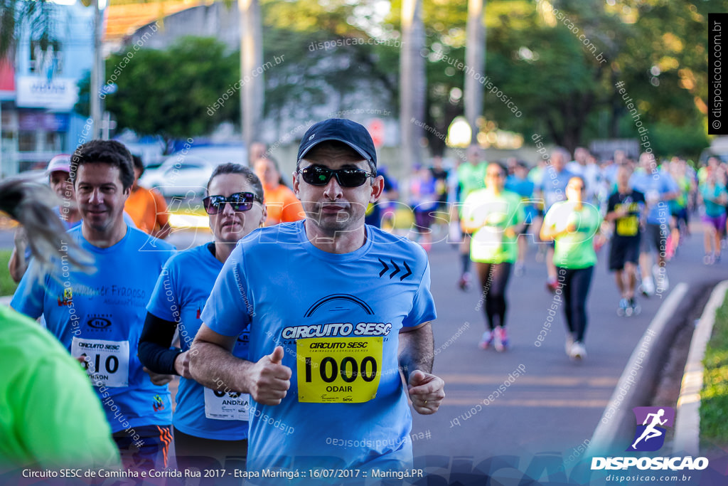 Circuito SESC de Caminhada e Corrida de Rua 2017 - Maringá