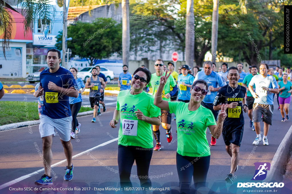 Circuito SESC de Caminhada e Corrida de Rua 2017 - Maringá