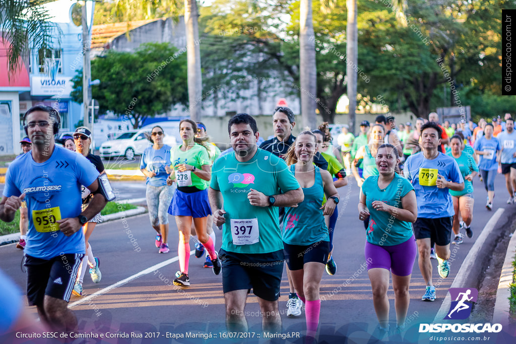 Circuito SESC de Caminhada e Corrida de Rua 2017 - Maringá