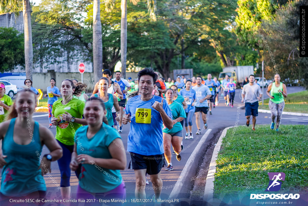 Circuito SESC de Caminhada e Corrida de Rua 2017 - Maringá