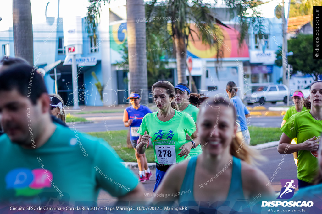 Circuito SESC de Caminhada e Corrida de Rua 2017 - Maringá