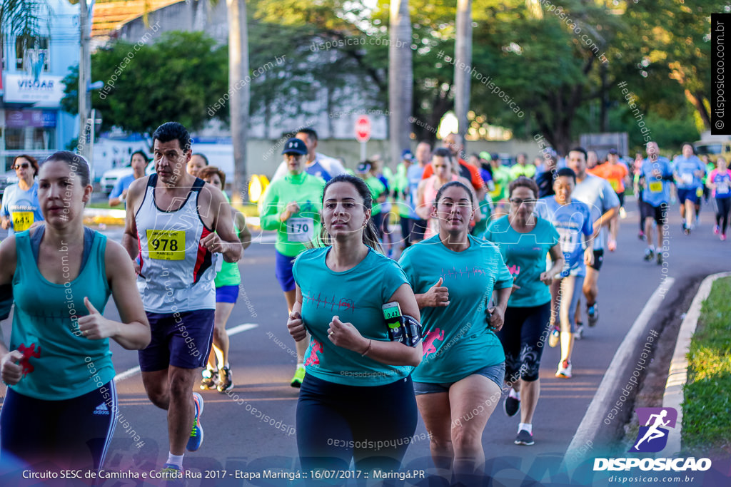 Circuito SESC de Caminhada e Corrida de Rua 2017 - Maringá