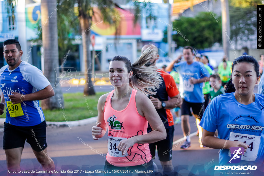 Circuito SESC de Caminhada e Corrida de Rua 2017 - Maringá