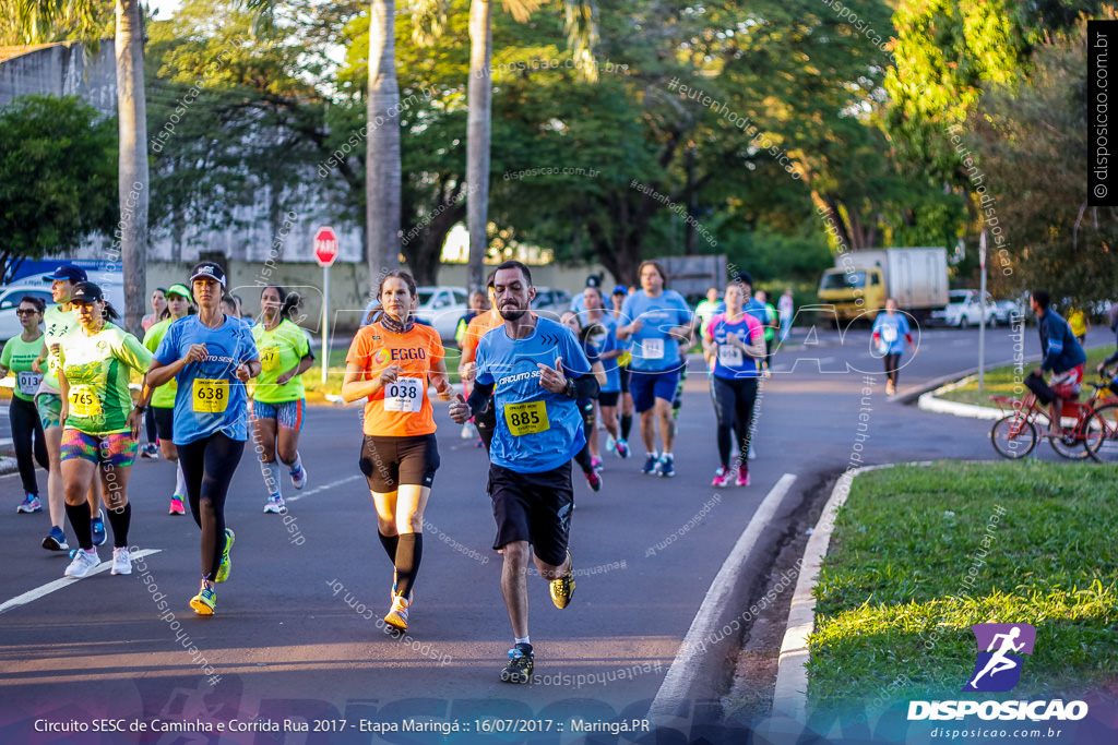 Circuito SESC de Caminhada e Corrida de Rua 2017 - Maringá