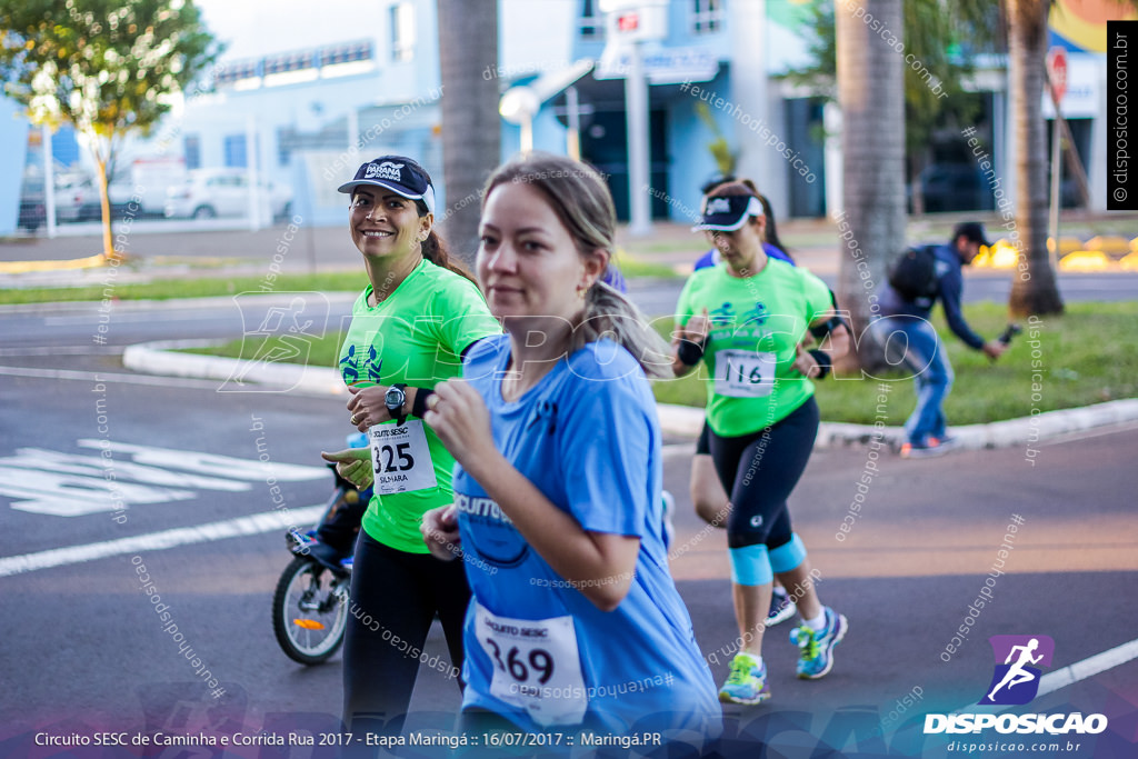 Circuito SESC de Caminhada e Corrida de Rua 2017 - Maringá