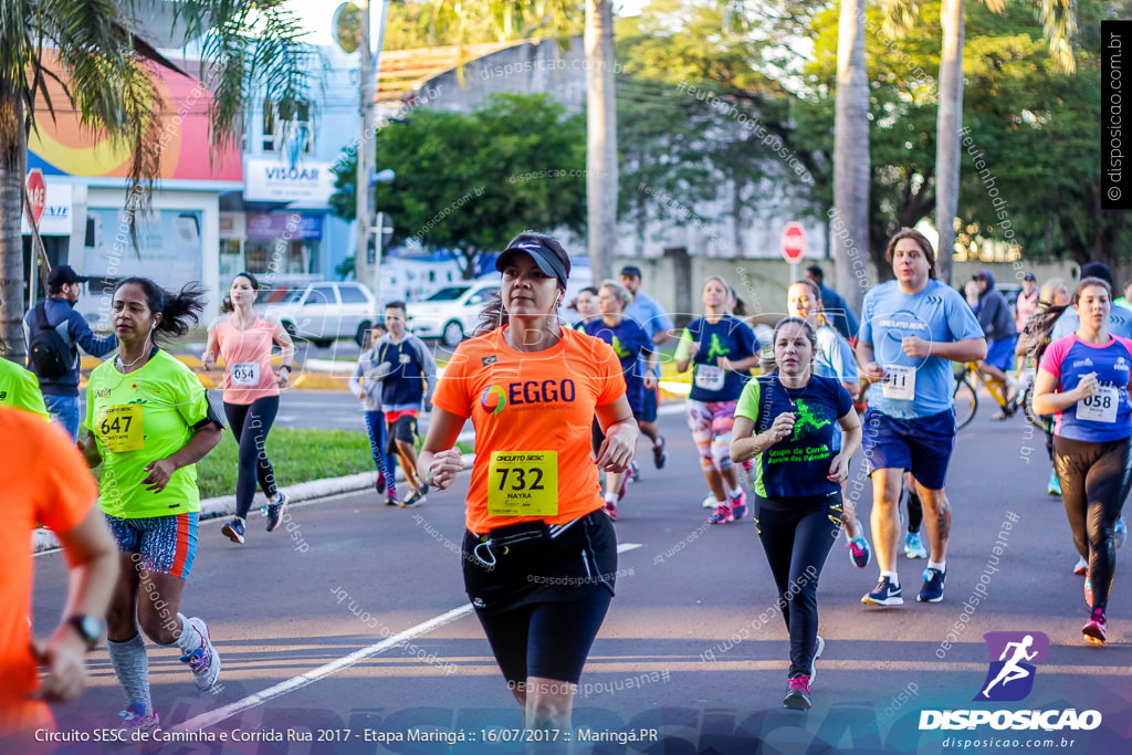 Circuito SESC de Caminhada e Corrida de Rua 2017 - Maringá