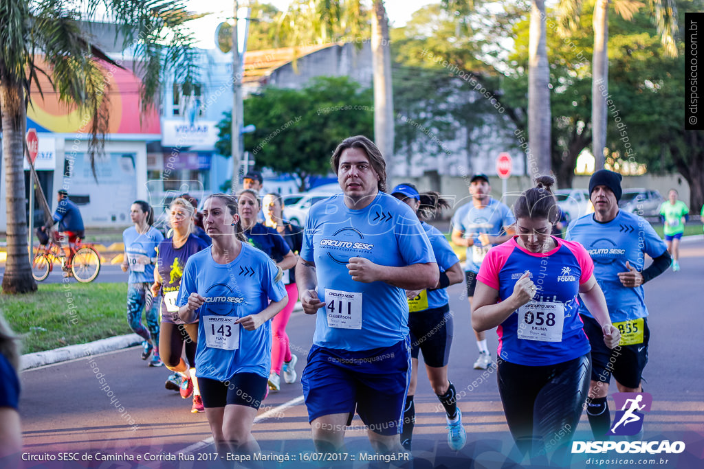 Circuito SESC de Caminhada e Corrida de Rua 2017 - Maringá