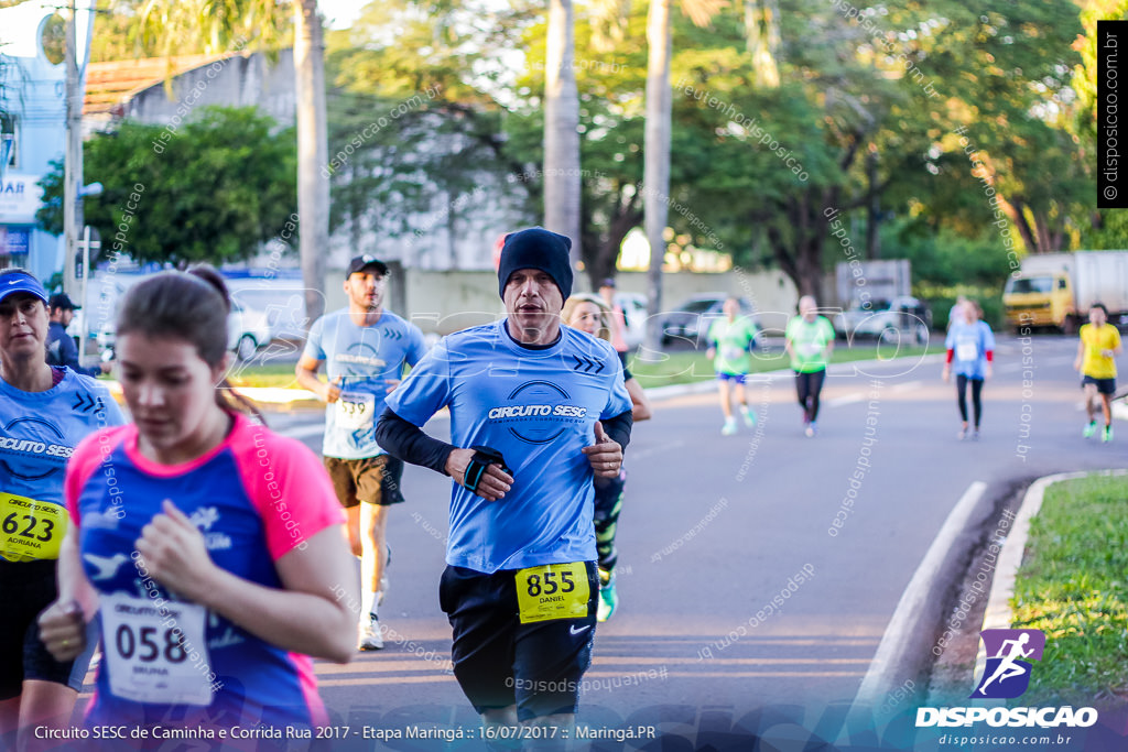 Circuito SESC de Caminhada e Corrida de Rua 2017 - Maringá