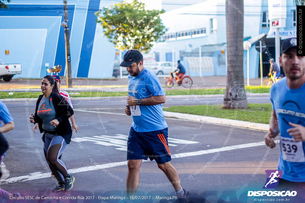 Circuito SESC de Caminhada e Corrida de Rua 2017 - Maringá