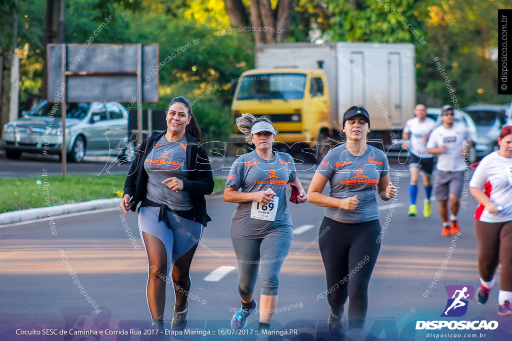 Circuito SESC de Caminhada e Corrida de Rua 2017 - Maringá